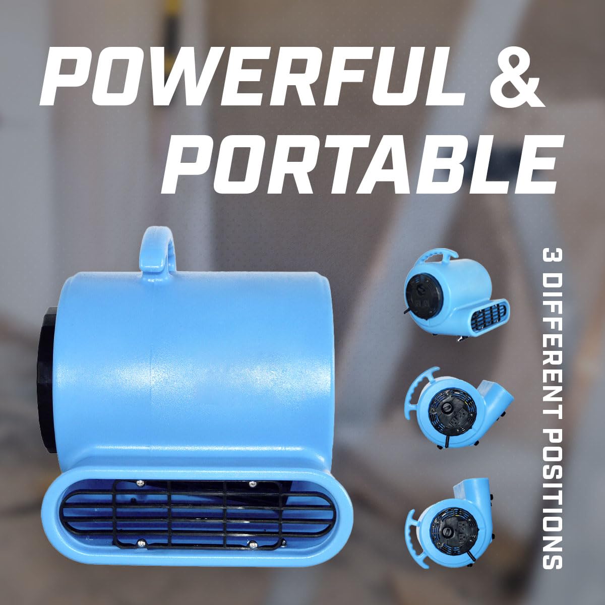 Amazon.com: BLOTEK 1/4hp 900CFM Air Mover Carpet Dryer Floor Fan